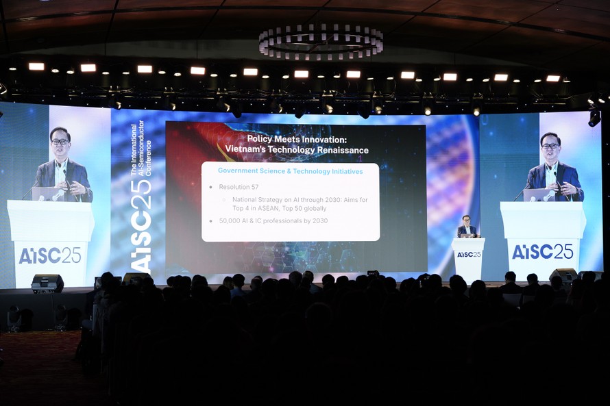 Toàn cảnh Hội nghị Quốc tế về trí tuệ nhân tạo và bán dẫn (AISC) 2025