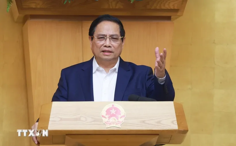 Thủ tướng Phạm Minh Chính. Ảnh: Dương Giang/TTXVN