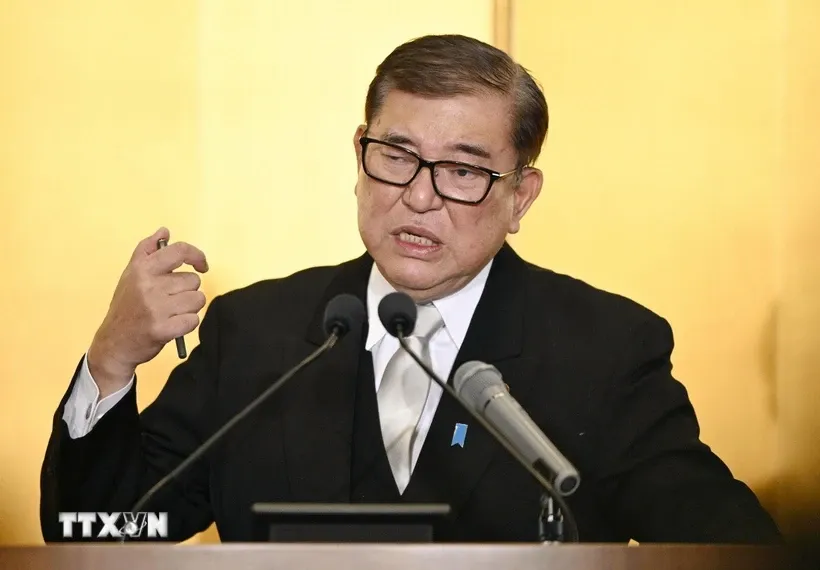 Thủ tướng Nhật Bản Shigeru Ishiba. Ảnh: Kyodo/TTXVN
