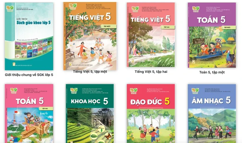 Sách giáo khoa điện tử của Nhà xuất bản Giáo dục Việt Nam.