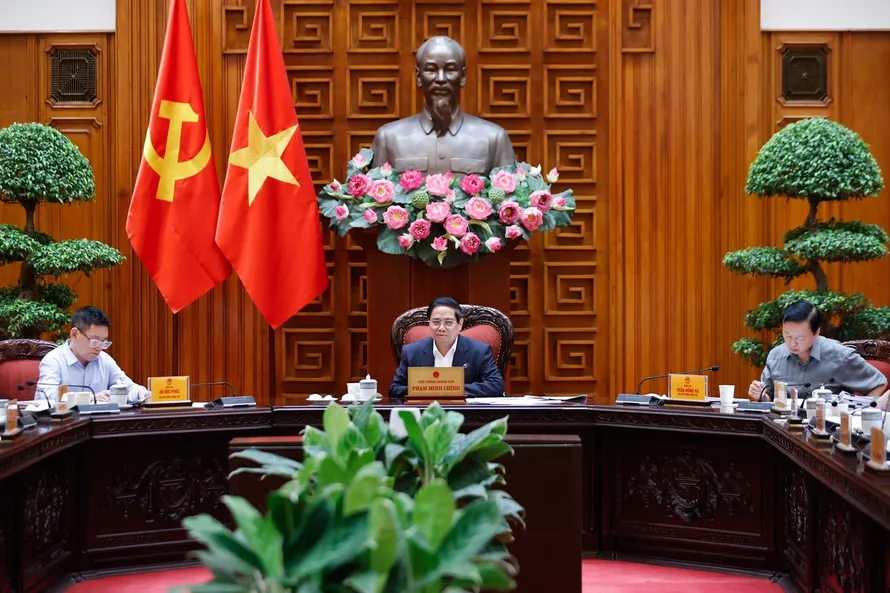 Thủ tướng Phạm Minh Chính chủ trì cuộc họp với các bộ, ngành để chuẩn bị đàm phán thương mại với phía Hoa Kỳ.