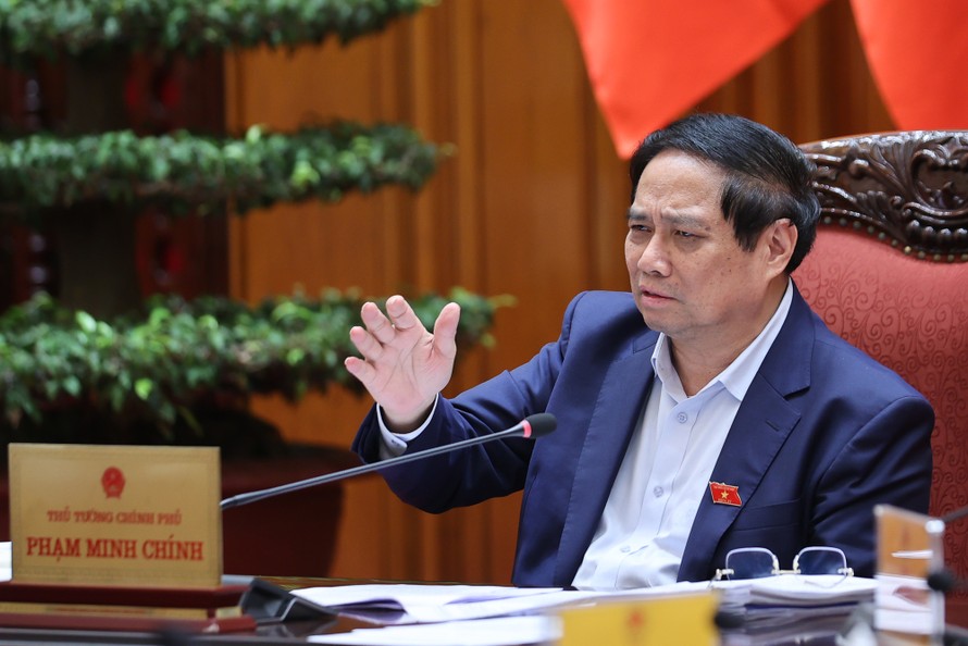 Thủ tướng: Luật Thương mại điện tử cần vừa quản lý được, vừa kiến tạo phát triển. Ảnh: VGP/Nhật Bắc