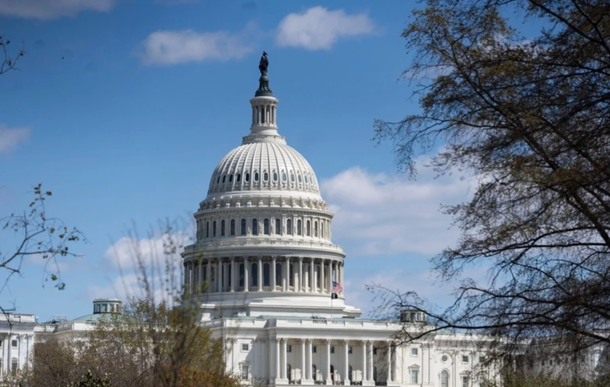 Tòa nhà Quốc hội Mỹ ở Washington, D.C. 