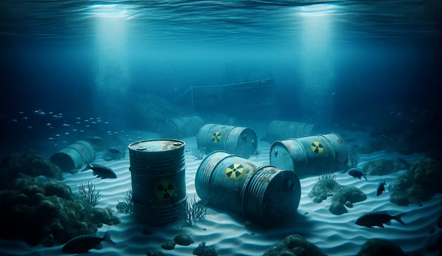 Phát hiện hàng nghìn thùng chất thải phóng xạ dưới đáy Bắc Đại Tây Dương