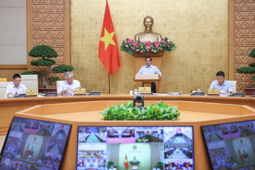 Thủ tướng Phạm Minh Chính chủ trì Phiên họp Chính phủ thường kỳ tháng 7 năm 2025.
