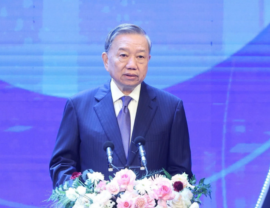 Tổng Bí thư Tô Lâm phát biểu