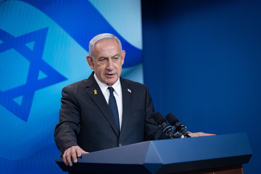 Thủ tướng Israel Benjamin Netanyahu.