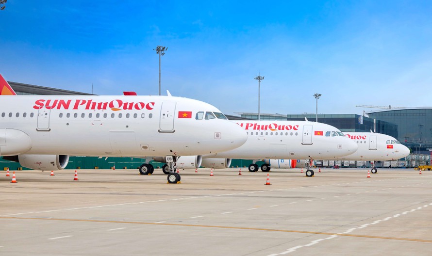 Sun PhuQuoc Airways triển khai nhiều chương trình ưu đãi dịp cất cánh.