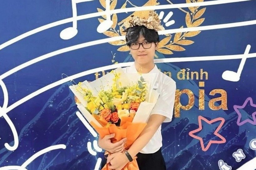 Quán quân Đường lên đỉnh Olympia Trần Bùi Bảo Khánh.