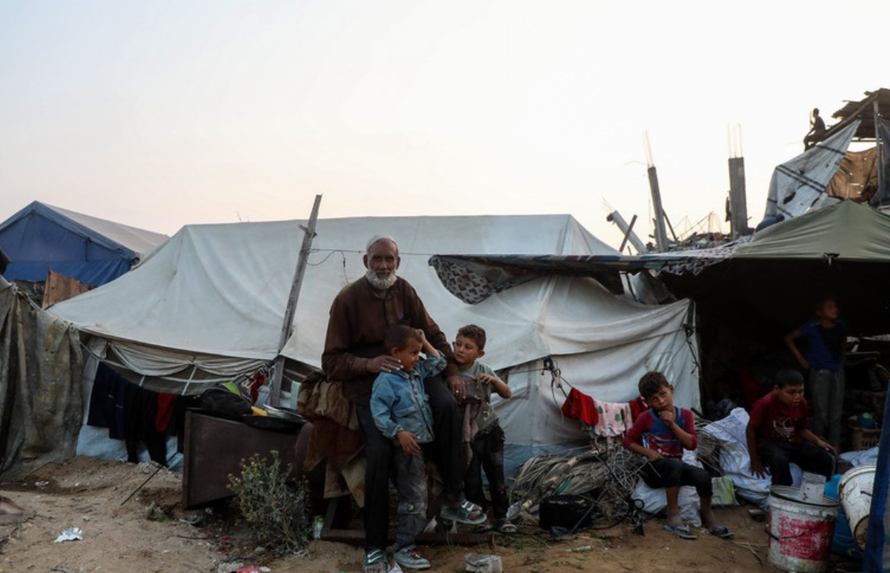 Người dân Palestine tại Dải Gaza.