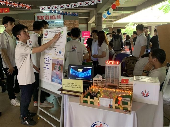 Dự án của sinh viên tham gia cuộc thi.