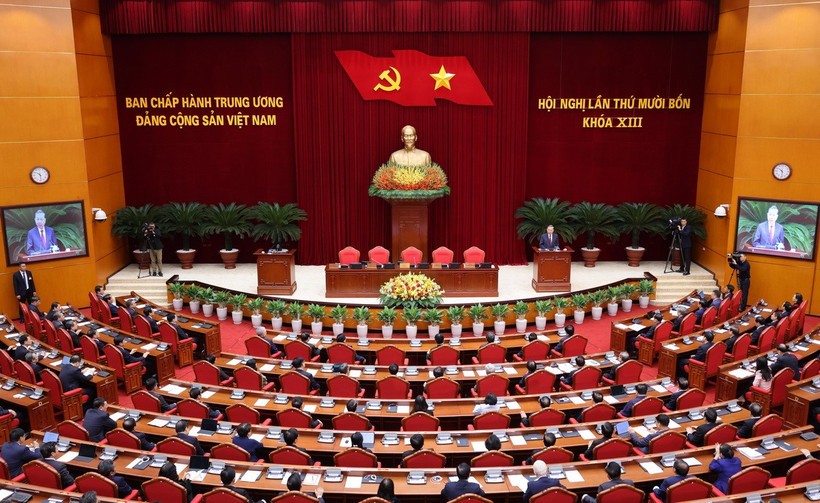 Phiên bế mạc Hội nghị lần thứ 14 Ban Chấp hành Trung ương Đảng khóa XIII. 