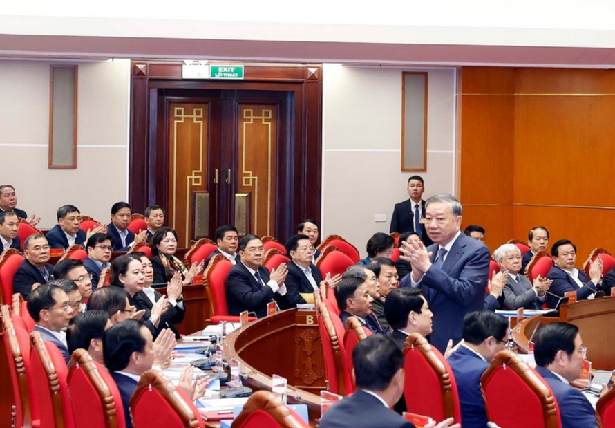 Tổng Bí thư Tô Lâm, Trưởng Ban Chỉ đạo Trung ương về phòng chống tham nhũng, lãng phí, tiêu cực chủ trì hội nghị 