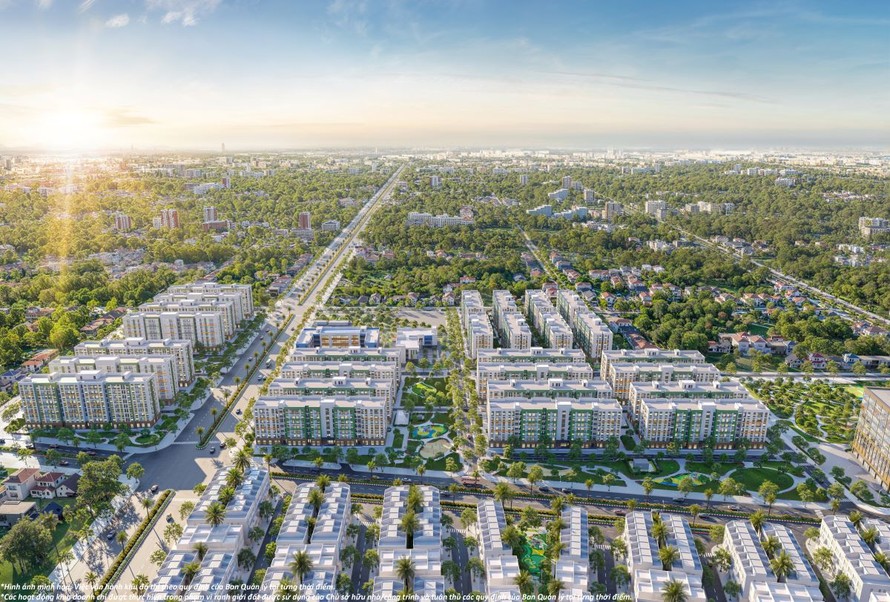 Boutique Home nằm trong khu đô thị Happy Home Tràng Cát, bao quanh là 59 tiện ích đa dạng