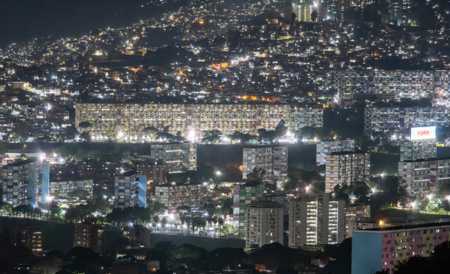 Quang cảnh thủ đô Caracas, Venezuela.