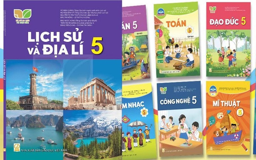 Sách giáo khoa Lịch sử-Địa lý lớp 5 bộ sách "Kết nối tri thức với cuộc sống".