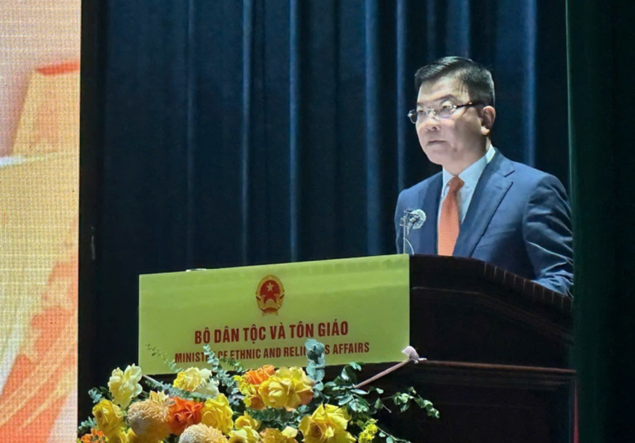 Phó Thủ tướng Chính phủ Lê Thành Long phát biểu chỉ đạo tại Hội nghị. 