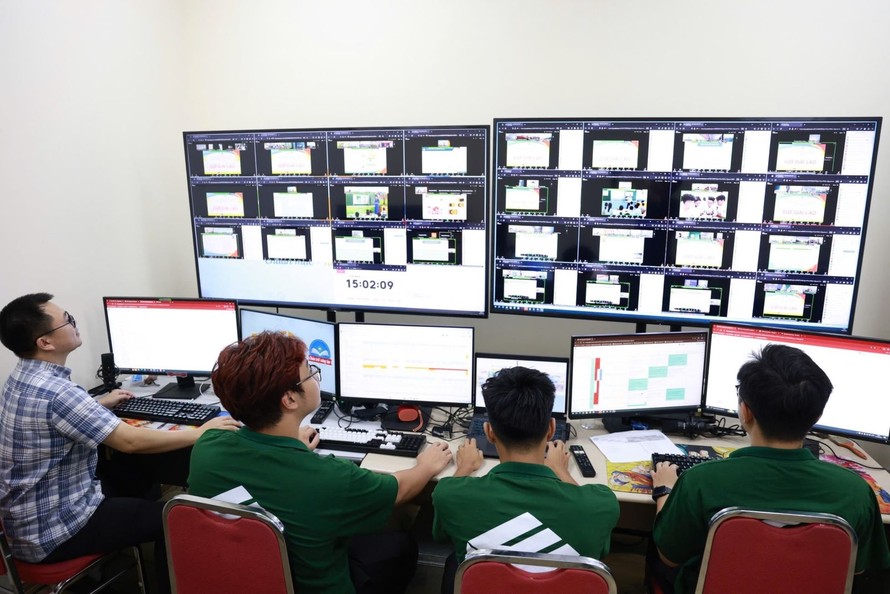 Hệ thống tập huấn, bồi dưỡng giáo viên online của NXBGDVN. Ảnh: PV.