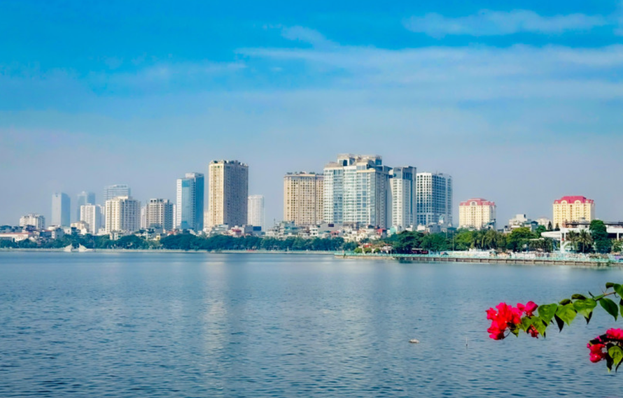 Một góc hồ Tây