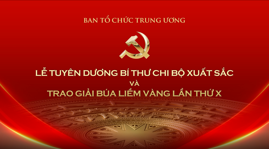 Tối 3/2: Trao giải Búa liềm Vàng lần thứ X năm 2025
