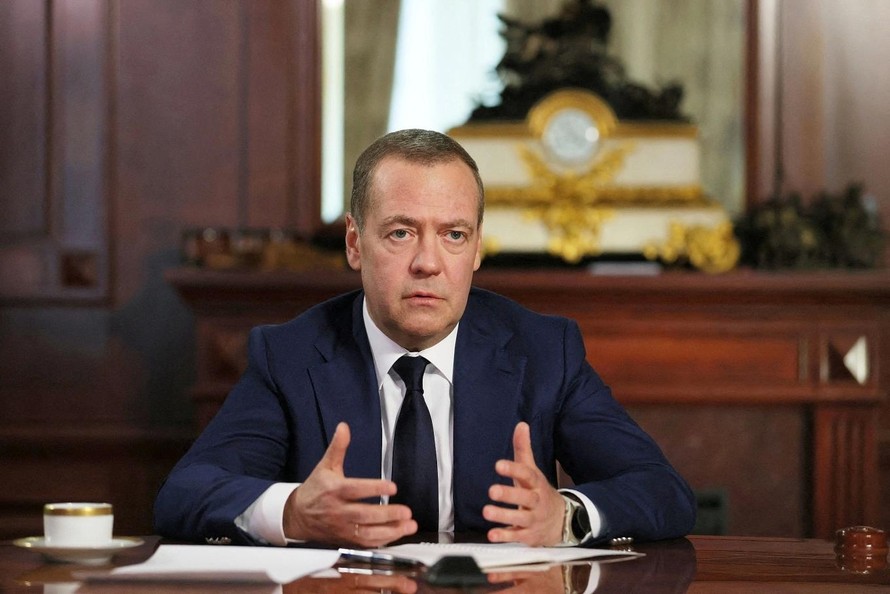 Phó Chủ tịch Hội đồng An ninh Nga Dmitry Medvedev. Ảnh: Reuters.