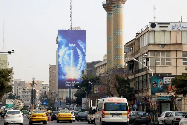 Một góc của thủ đô Tehran, Iran 