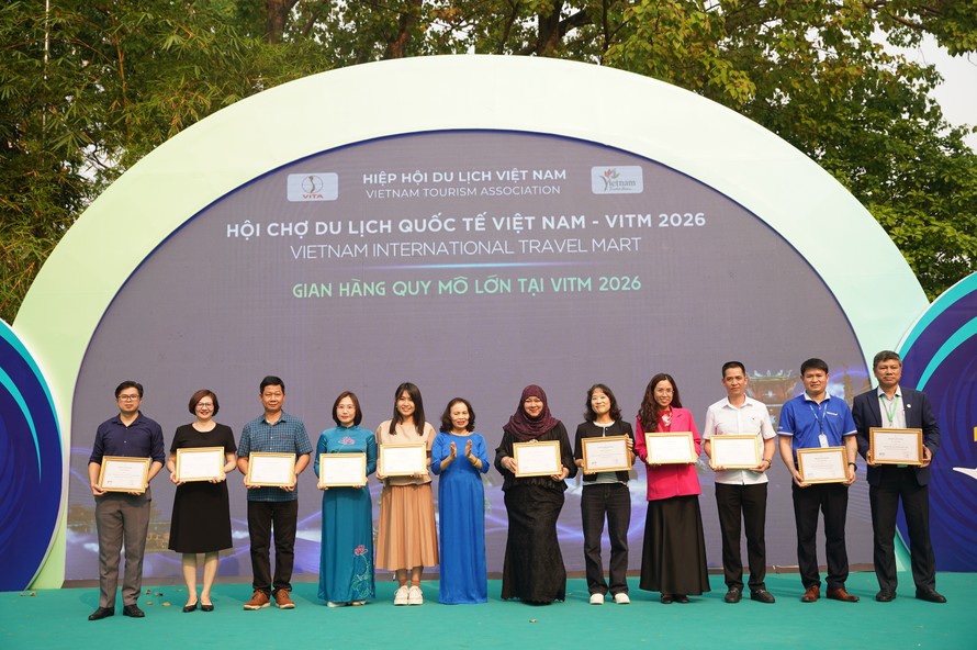 Giải thưởng Gian hàng có quy mô lớn nhất tại VITM 2026