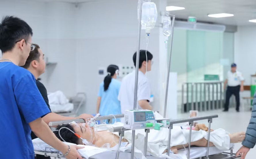 Người bệnh được đưa vào cấp cứu tại các bệnh viện