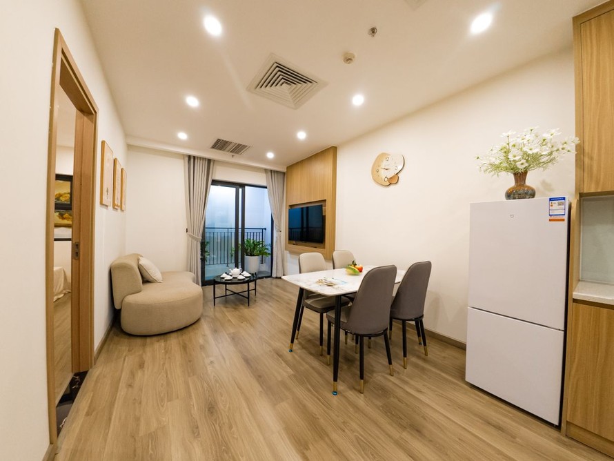 Căn hộ Happy Home Tràng Cát được thiết kế hiện đại, trở thành tổ ấm của các gia đình trẻ 