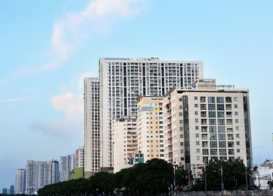 Một khu nhà ở xã hội ở Thành phố Hồ Chí Minh.