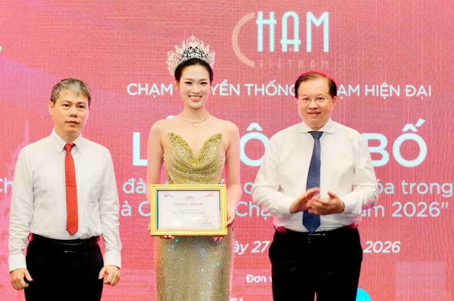 Đại sứ cuộc thi là Hoa hậu Du lịch Việt Nam năm 2026 Nguyễn Phương Linh
