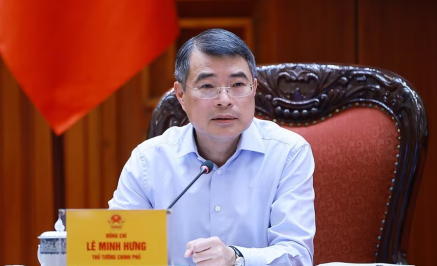 Thủ tướng Lê Minh Hưng chủ trì cuộc họp về phát triển Trung tâm tài chính quốc tế tại Việt Nam.