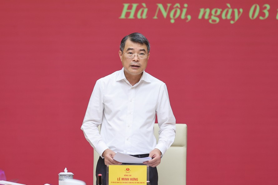 Thủ tướng Lê Minh Hưng phát biểu tại Hội nghị 