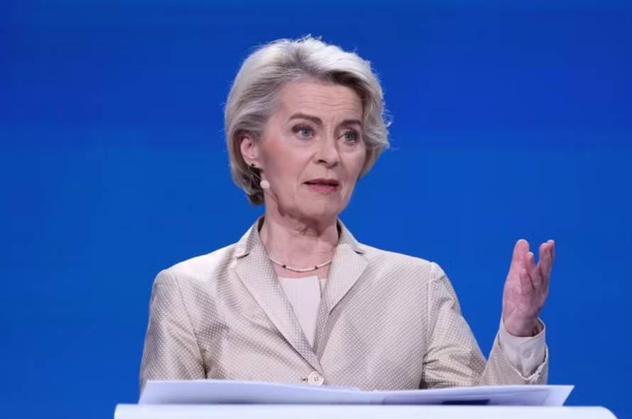 Chủ tịch Ủy ban châu Âu (EC) Ursula von der Leyen.