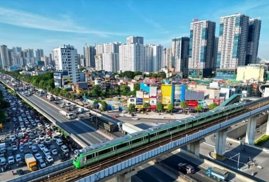 Một góc thành phố Hà Nội.