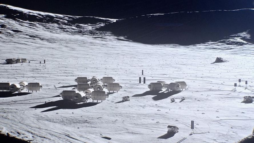 NASA đang tăng tốc kế hoạch xây dựng căn cứ trên Mặt Trăng. 