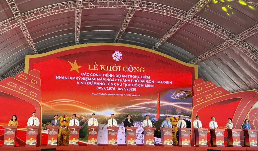 Vingroup đồng loạt triển khai 3 dự án hạ tầng chào mừng kỷ niệm 50 năm ngày thành phố Sài Gòn - Gia Định vinh dự mang tên Chủ tịch Hồ Chí Minh (02/07/1976 - 02/07/2026)