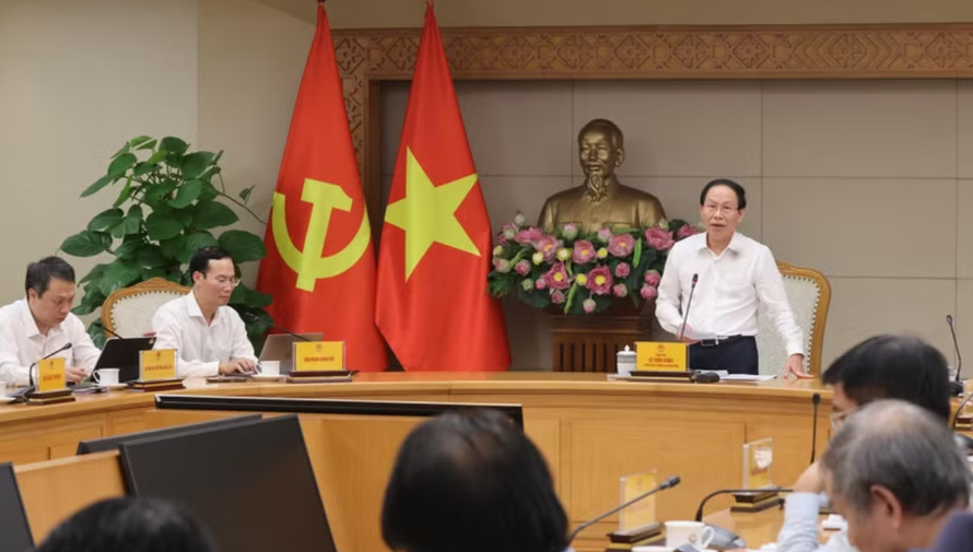 Phó Thủ tướng Lê Tiến Châu chủ trì họp về Chiến lược phát triển giáo dục đại học.