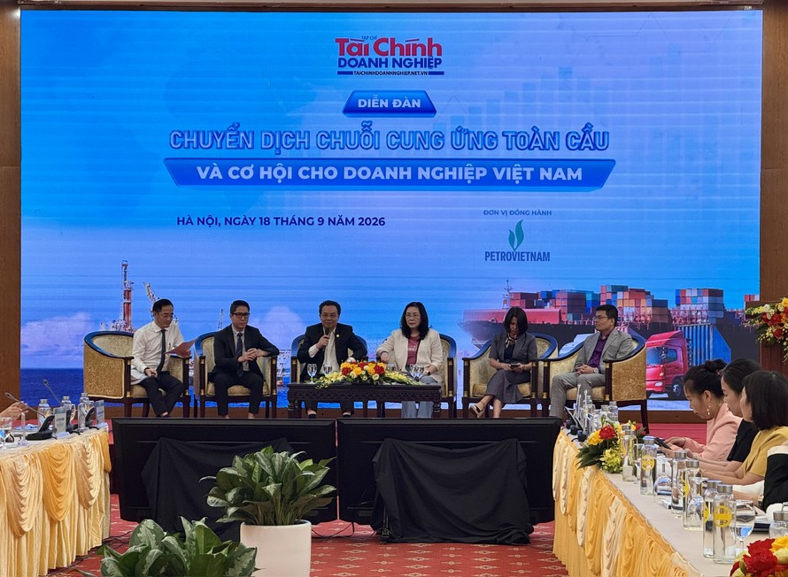 Diễn đàn “Chuyển dịch chuỗi cung ứng toàn cầu và cơ hội cho doanh nghiệp Việt Nam”