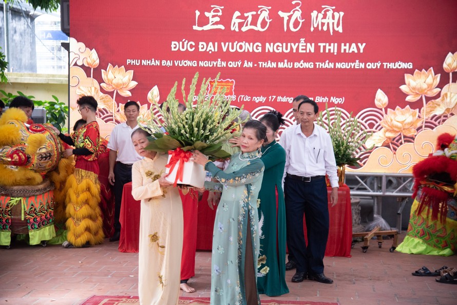 Lễ giỗ Tổ Mẫu Nguyễn Thị Hay tại Đại Mỗ