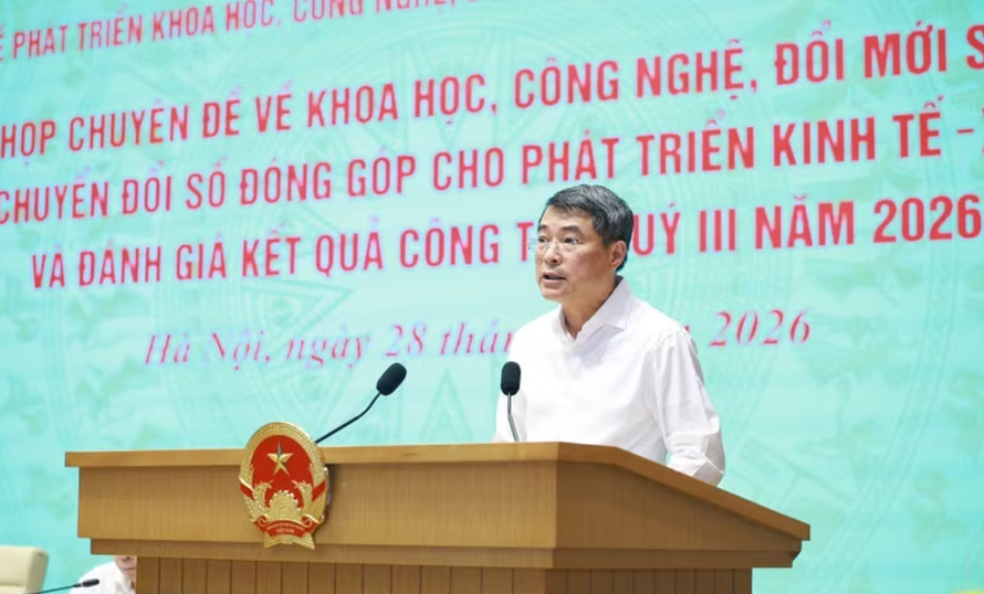 Thủ tướng Lê Minh Hưng, Trưởng Ban Chỉ đạo 57 Trung ương chủ trì phiên họp.
