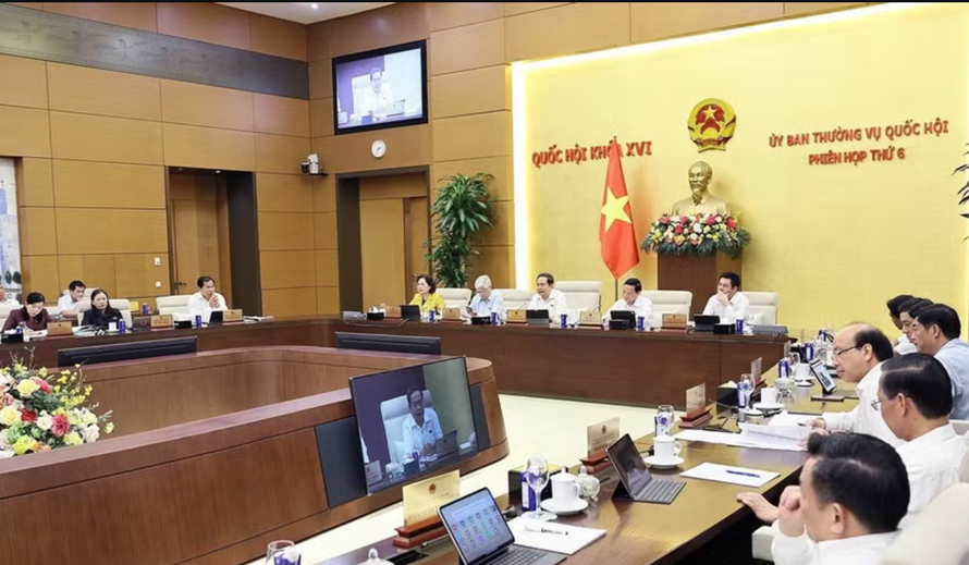 Phiên họp thứ 6 của Ủy ban Thường vụ Quốc hội xem xét, thông qua dự thảo Nghị quyết về Chương trình lập pháp năm 2027