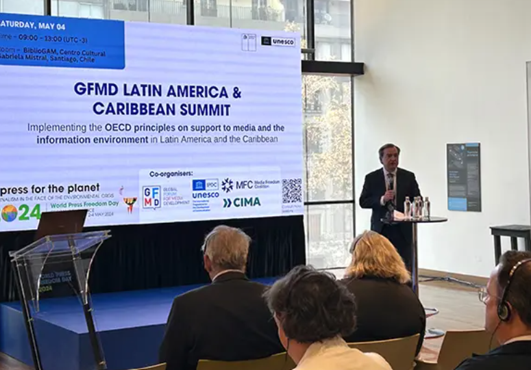 UNESCO ban hành hướng dẫn mới nhằm tăng cường hỗ trợ truyền thông. Ảnh: UNESCO