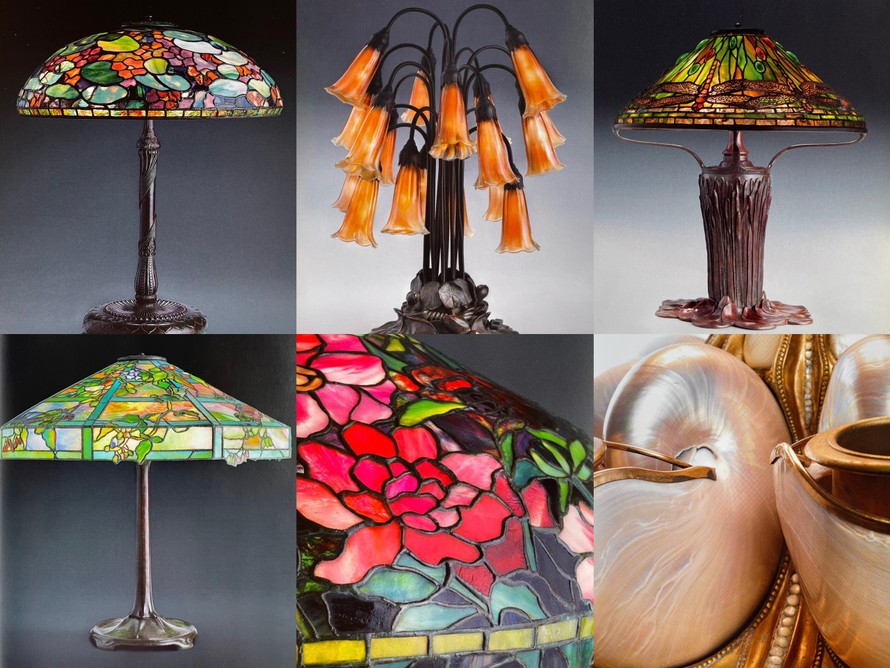Nghệ thuật tinh xảo từ những mảnh kính màu. Ảnh: Louis Comfort Tiffany, Treasures From The Driehaus Collection