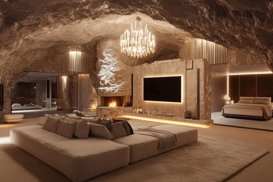 Bên trong căn hầm trú ẩn. Ảnh: SAFE