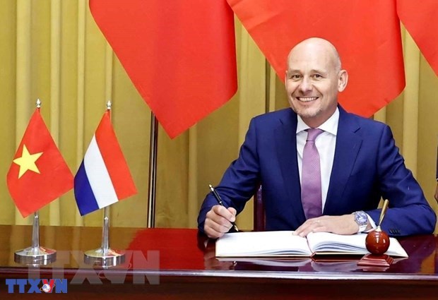 Đại sứ Hà Lan Kees van Baar. Ảnh: Thống Nhất/TTXVN