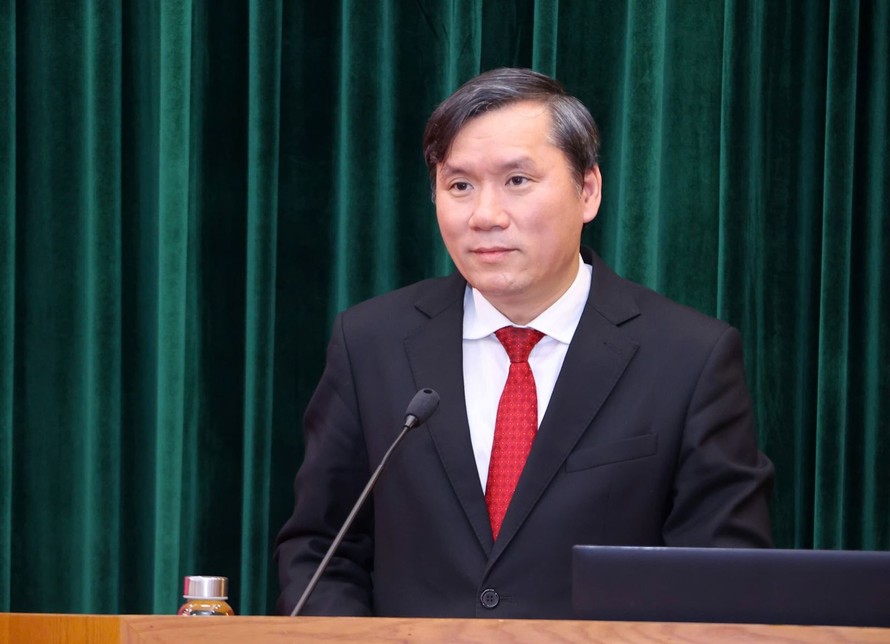 GS.TS Lê Văn Lợi, Phó Giám đốc Học viện Chính trị Quốc gia Hồ Chí Minh. Ảnh: NVCC