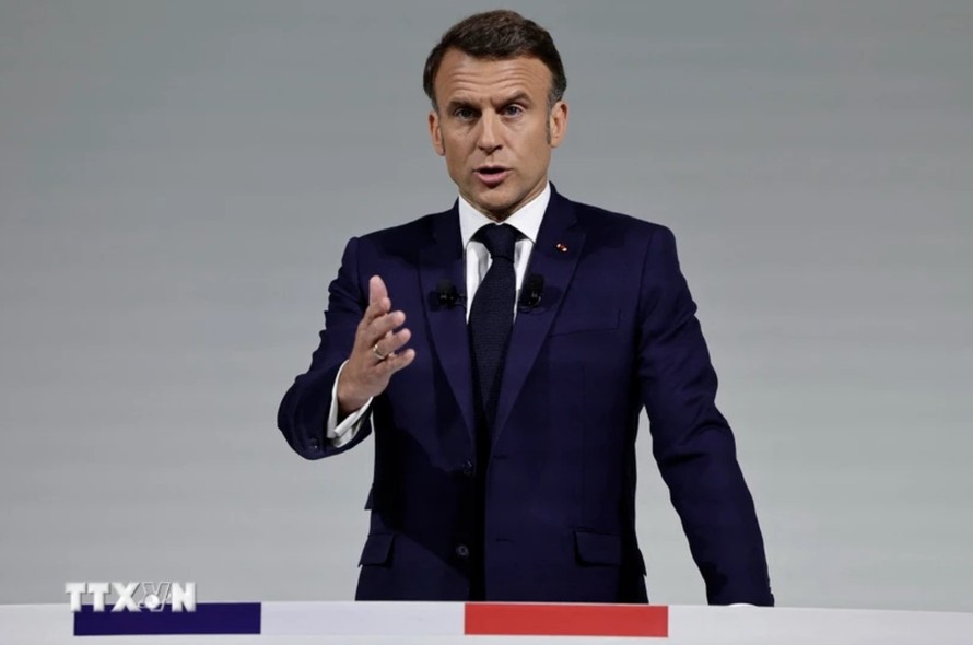 Tổng thống Pháp, Emmanuel Macron. Nguồn: AFP/TTXVN