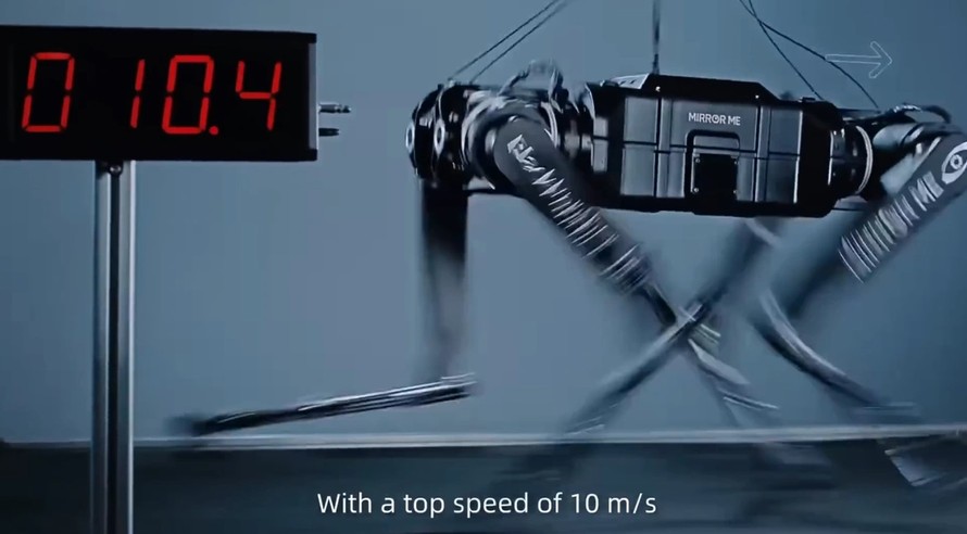 Trung Quốc trình làng robot 4 chân nhanh nhất thế giới