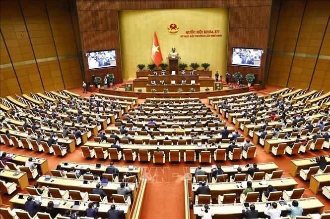 Quang cảnh phiên họp. Ảnh: Doãn Tấn/TTXVN